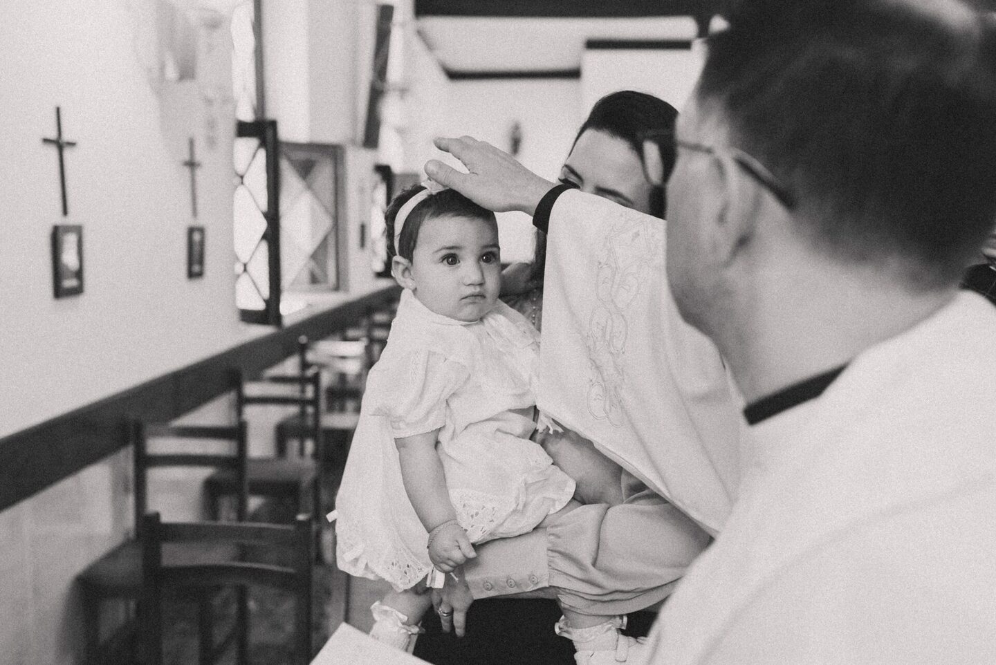 Batizado da Maria Carolina Batizado da Maria Carolina